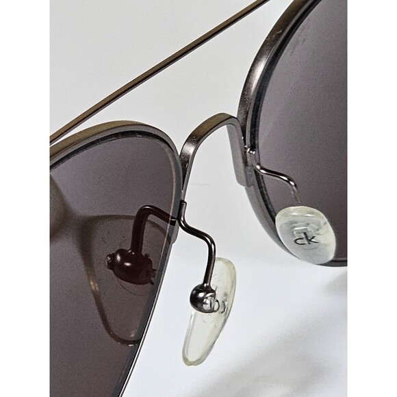 CALVIN KLEIN CK21635 061 Metal Aviator Mirror Sunglasses 59-16-145 FRAMES ONLY!! - Picture 12 of 16